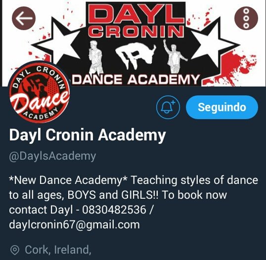 HomeTownBR's tweet photo. [DAYL]: Nosso dançarino tambem está abrindo uma academia de dança que sera inaugurada dia 11/09 na cidade de Cork - Irlanda https://t.co/HwRdYhx9zU