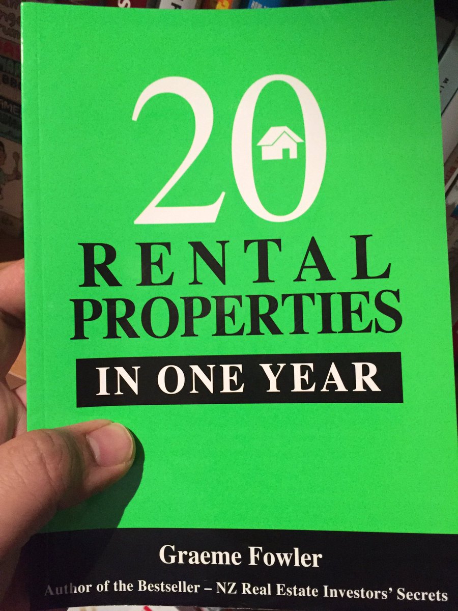 52weekhsc's tweet photo. One of my seven daily goals is to own 20 rental properties earning 12% and then I found this book #isitfate #knowledgeispower https://t.co/VrA6uiRQJa