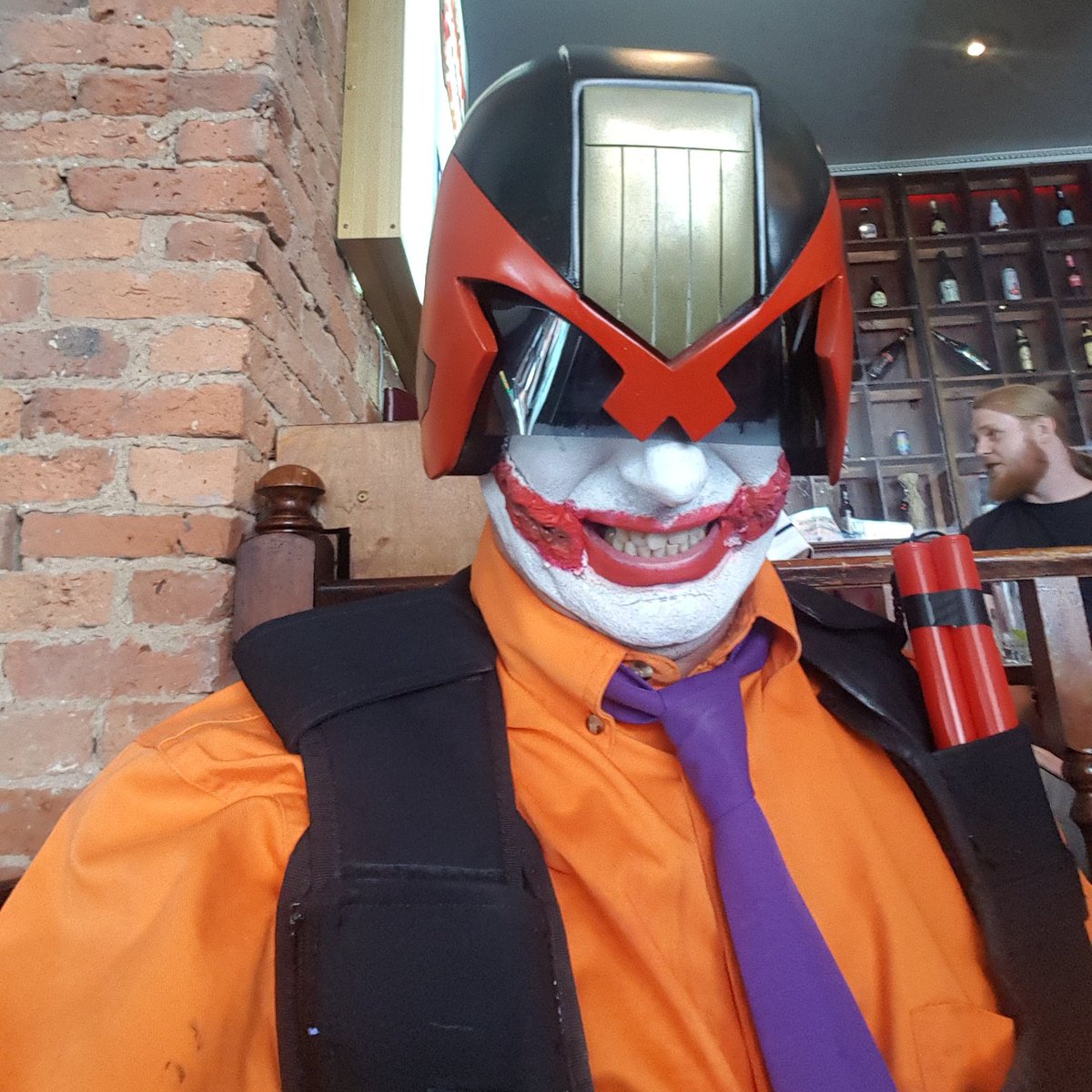 andybaymax's tweet image. Joker dredd