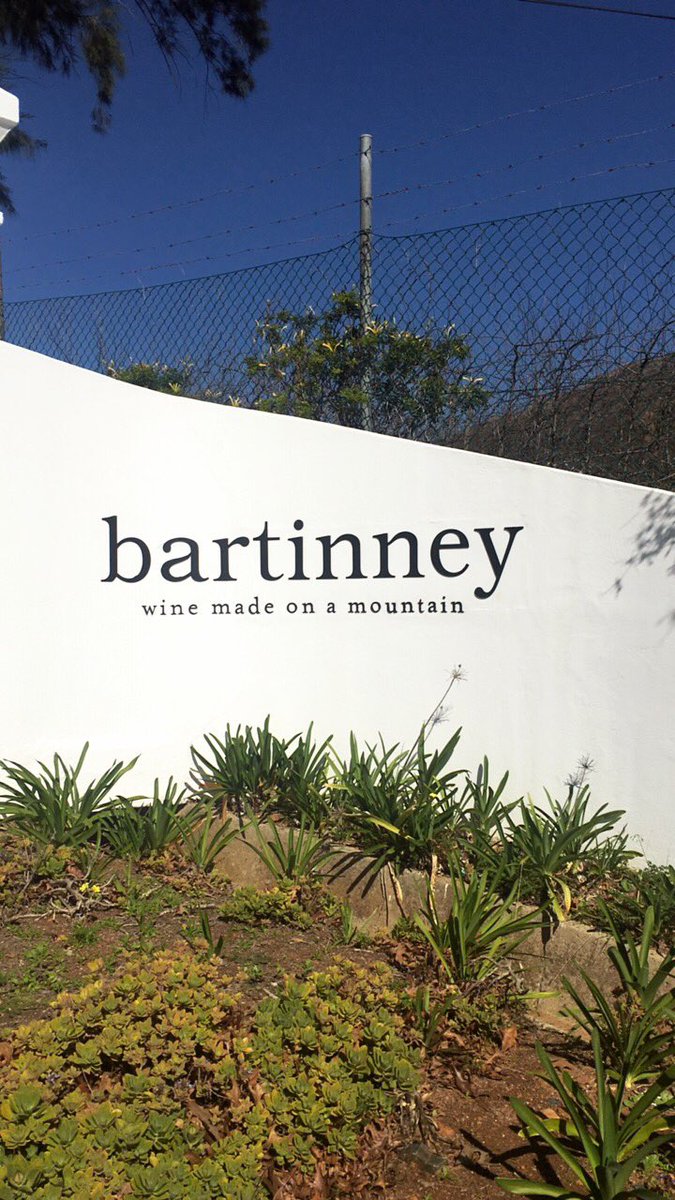 I've just arrived and im already sipping on a glass of @Bartinney #Chardonnay.  #Bartinney #Stellenboschwine #BartinneyFingerprint