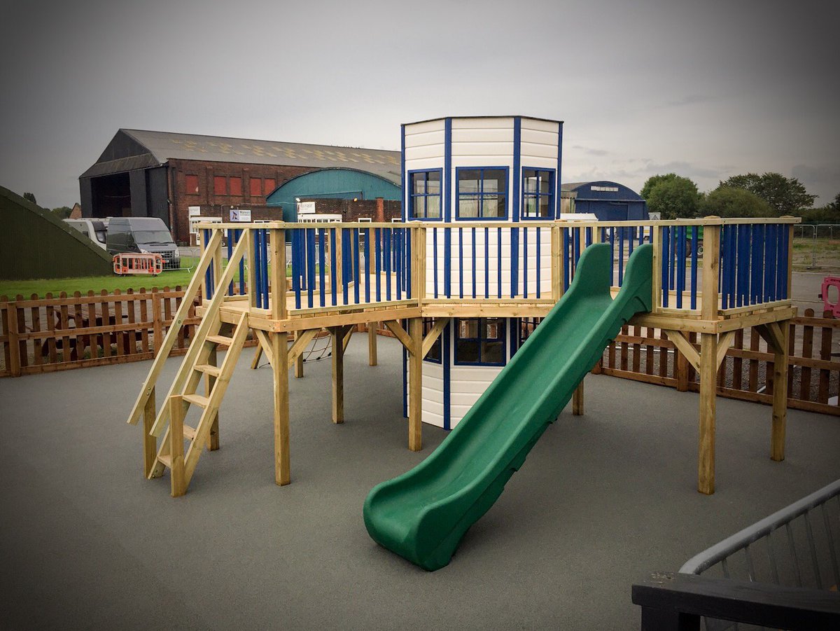 bartonaerodrome's tweet photo. Our much anticipated children’s play area is now open! Featuring swings and a custom Control Tower! Free to visit. https://t.co/3qCTfkykMz https://t.co/ML2AYcfchs