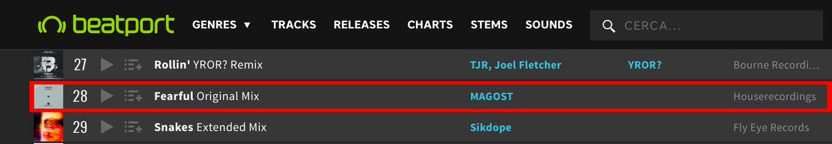 real_Magost's tweet photo. YES! #Fearful is #28 on the @beatport Electro House Chart! 
THANK YOU for the insane support! 🔥
Listen &amp; buy here: https://t.co/UdjXRpZvVN https://t.co/L5gxEWkLk1
