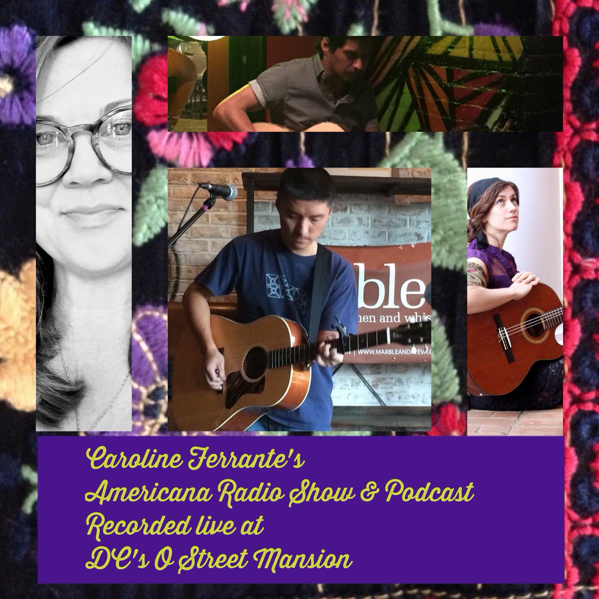 ShowAmericana's tweet photo. Join us Sun at @omansion 1-2 pm w/Dan, Sally, Jorge, &amp; Caroline https://t.co/pPeqbyEMKl https://t.co/67m6PZ2nbk