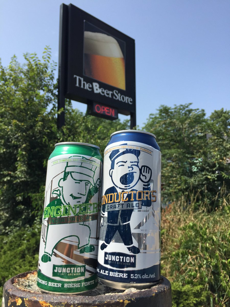 JUNCTION_CRAFT's tweet photo. #NewArrival All Aboard at 7 West Toronto @TheBeerStoreON #COLD Engineer's IPA 473 mL tallboys #Ready2Roll ππ»π #EngineersIPA ππ» https://t.co/ipnuyaP02b