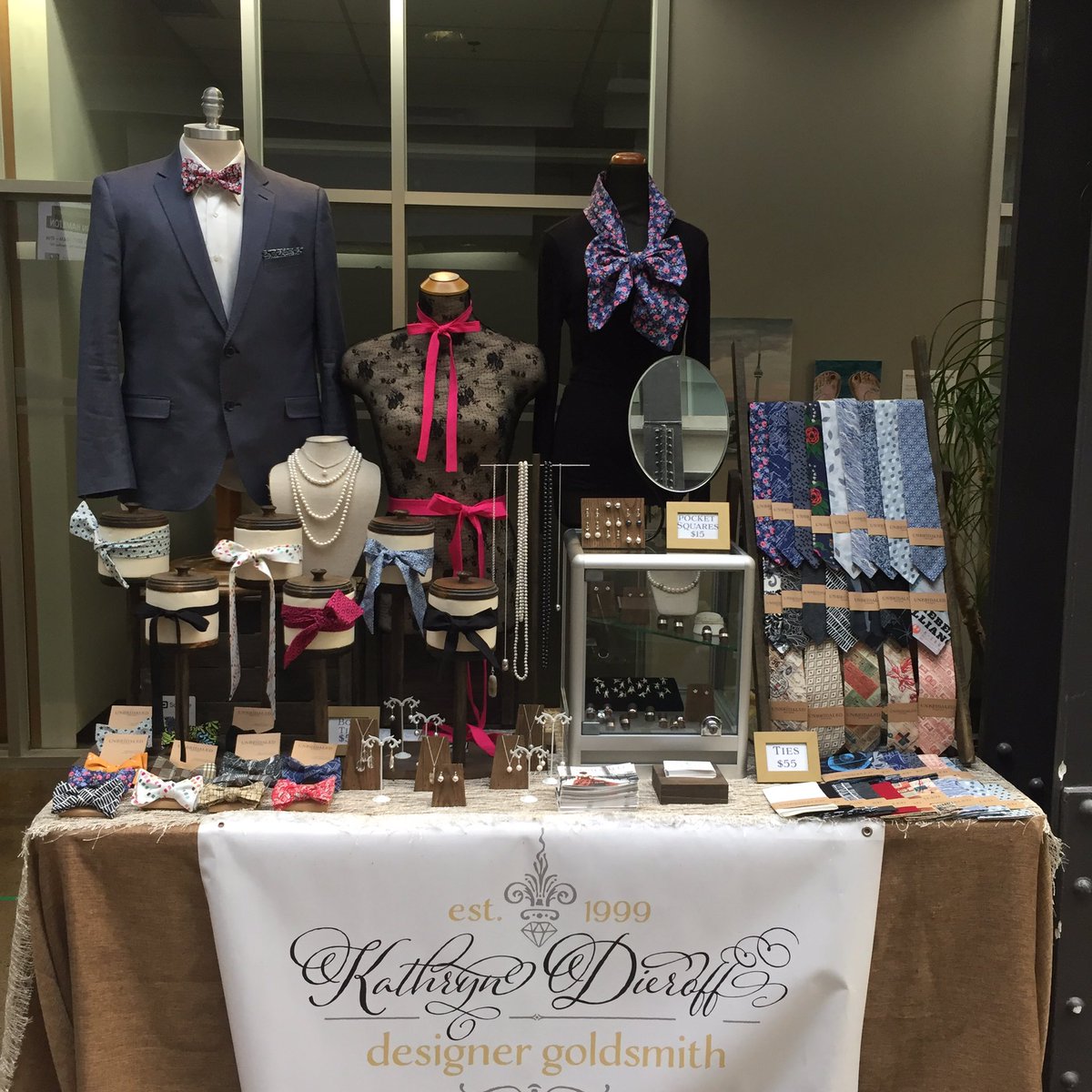 All set up for Craftadian at McMaster Innovation Park. From 10-4 today! <a href="/Craftadian/">Craftadian</a> #MadeinHamilton #Hamont