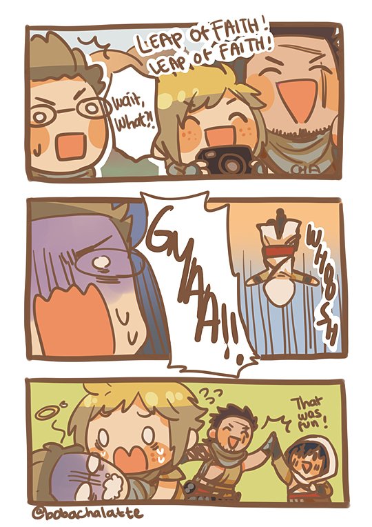 No more leap of faith for Noctis... 