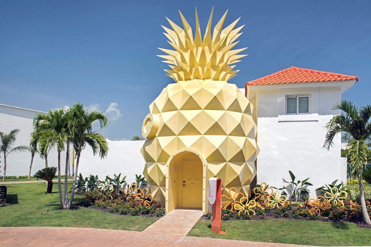 Fascinant Maison De Bob L Eponge En Vrai Punta Cana Republique Dominicaine