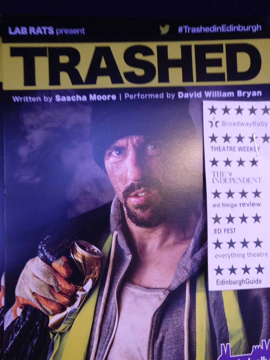 lissaforesight's tweet photo. Awesome..a must go to! #trashedinedinburgh #Edinburghfringe2017 https://t.co/9sOTlwhCRj