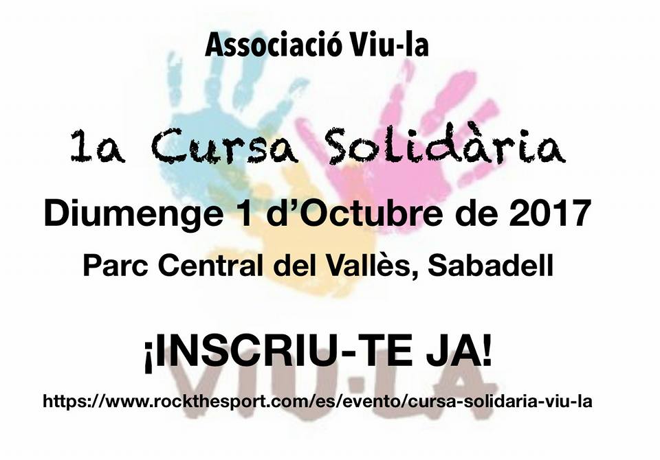 ViulaAssociacio's tweet photo. I Cursa Solidaria Associacio Viu-la 
Colaborador:WONDERFUL
Inscripción online:
https://t.co/4hjqw6Rcbm …/evento/cursa-solidaria-viu-la https://t.co/YCtFmAYM9p