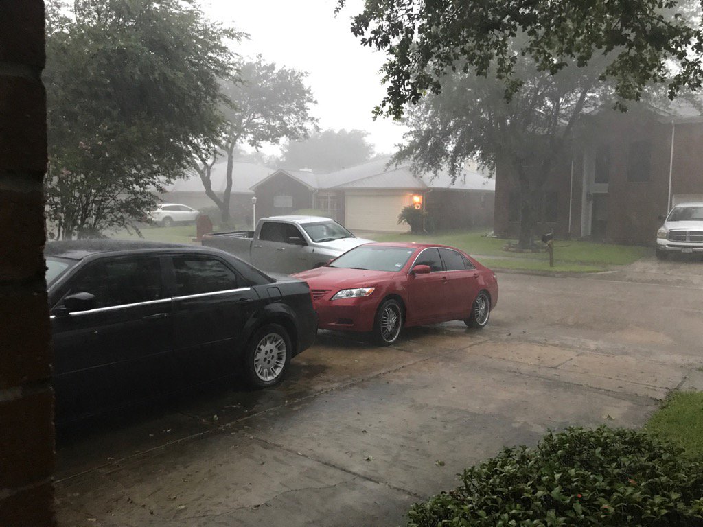 coachgdunham's tweet photo. Coming down hard in Channelview https://t.co/s5A1g00VmV