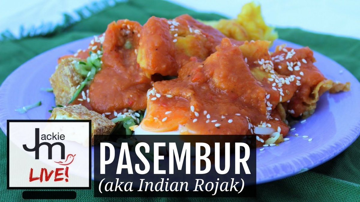 jackiemsydney's tweet photo. How to Make Pasembur (aka Indian Rojak) - https://t.co/1BoOQloo6l #jackiemlive #asianfood #pasembur #twitchcreative #LenovoIN https://t.co/DpFu3zLtbD