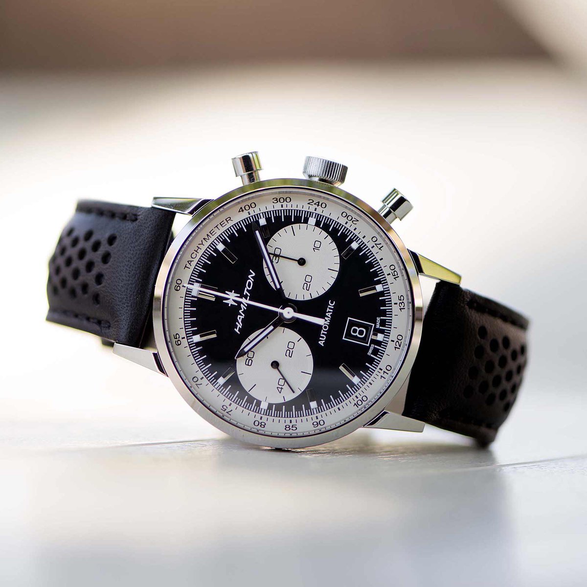 hamiltonwatch's tweet photo. 60s inspired design outside, 21st century technology inside. Designed for busy modern lives. https://t.co/yVtpz1lNgx #hamiltonwatch https://t.co/2T2P5q5EBa