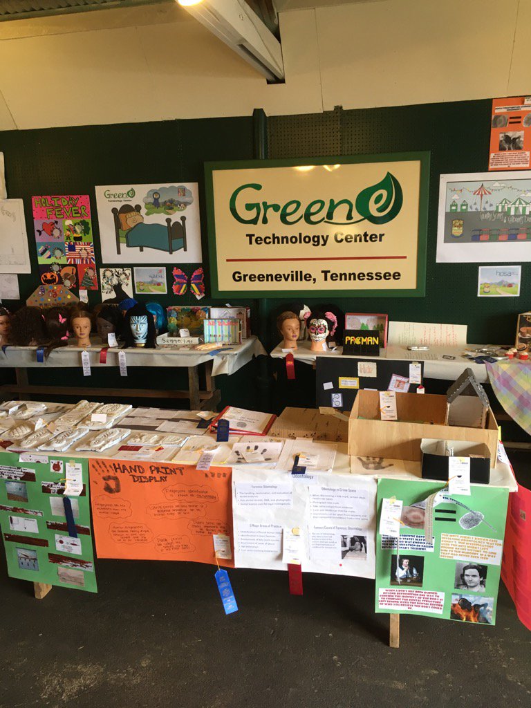 Our booth at the Appalachian Fair!