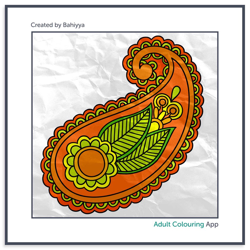 bmoola's tweet photo. ...just sharing my #WorkOfArt! 🎨 #AdultColouringApp

https://t.co/Cgk1kYeYhT https://t.co/i9QDqQS09H
