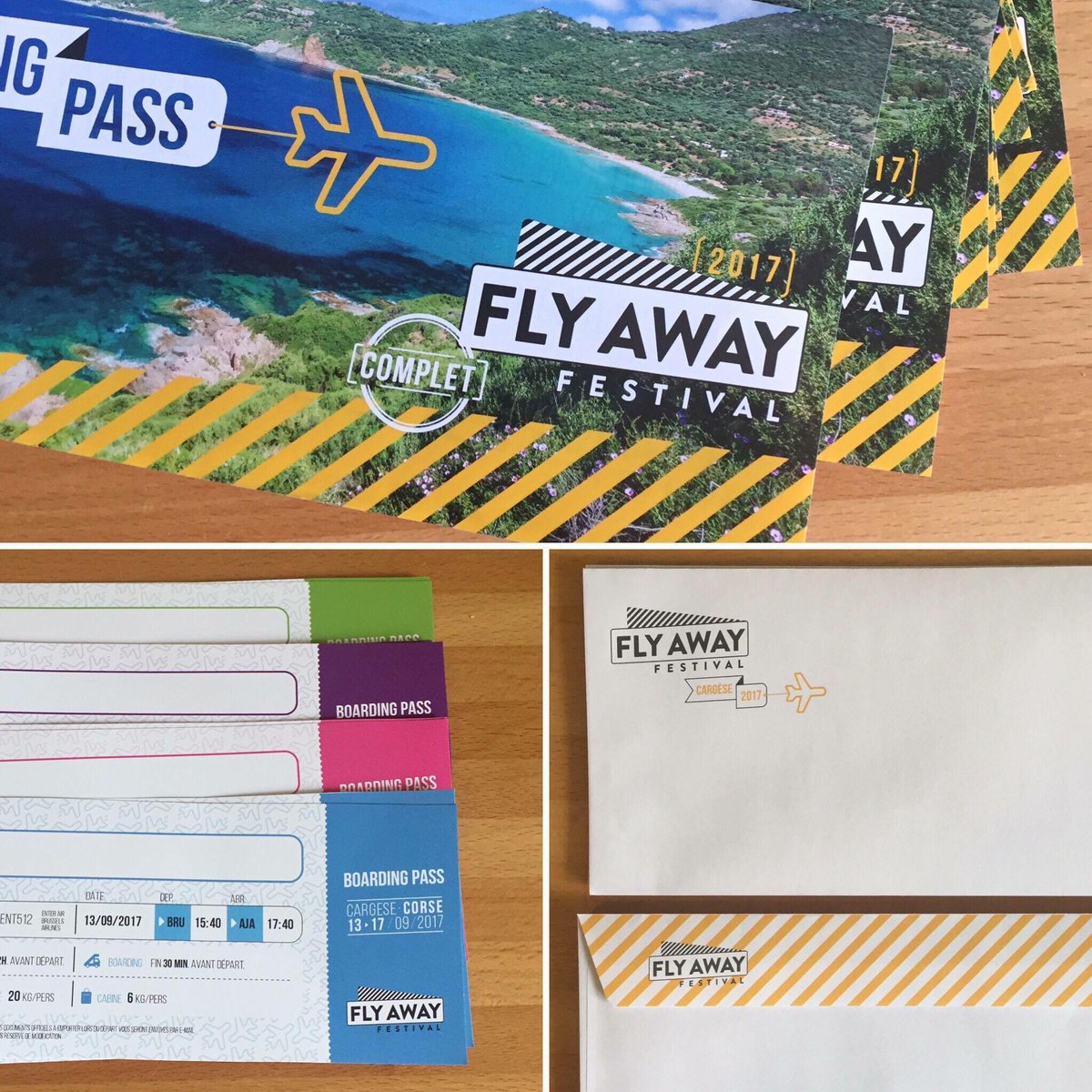 weflyawayfest's tweet photo. Votre boarding pass pour le Fly Away bientôt dans votre boite. Prêts à embarquer? 😎🛫☀️🏄🏖 https://t.co/hQhKFJzWxq