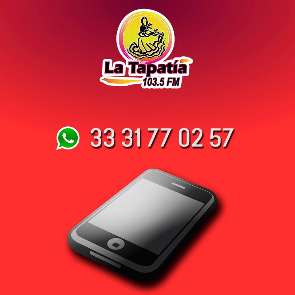 LaTapatiaFM's tweet photo. Hoy también estamos atentos a sus whatsapp ¡Mande sus mensajes a cabina! 🤳🤠 https://t.co/WiQjezGn0w