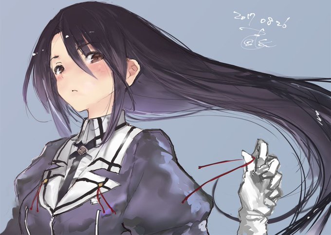 髪解きなっちー
#艦これ版深夜の真剣お絵描き60分一本勝負
#艦これ版真剣お絵描き60分一本勝負_20170826 