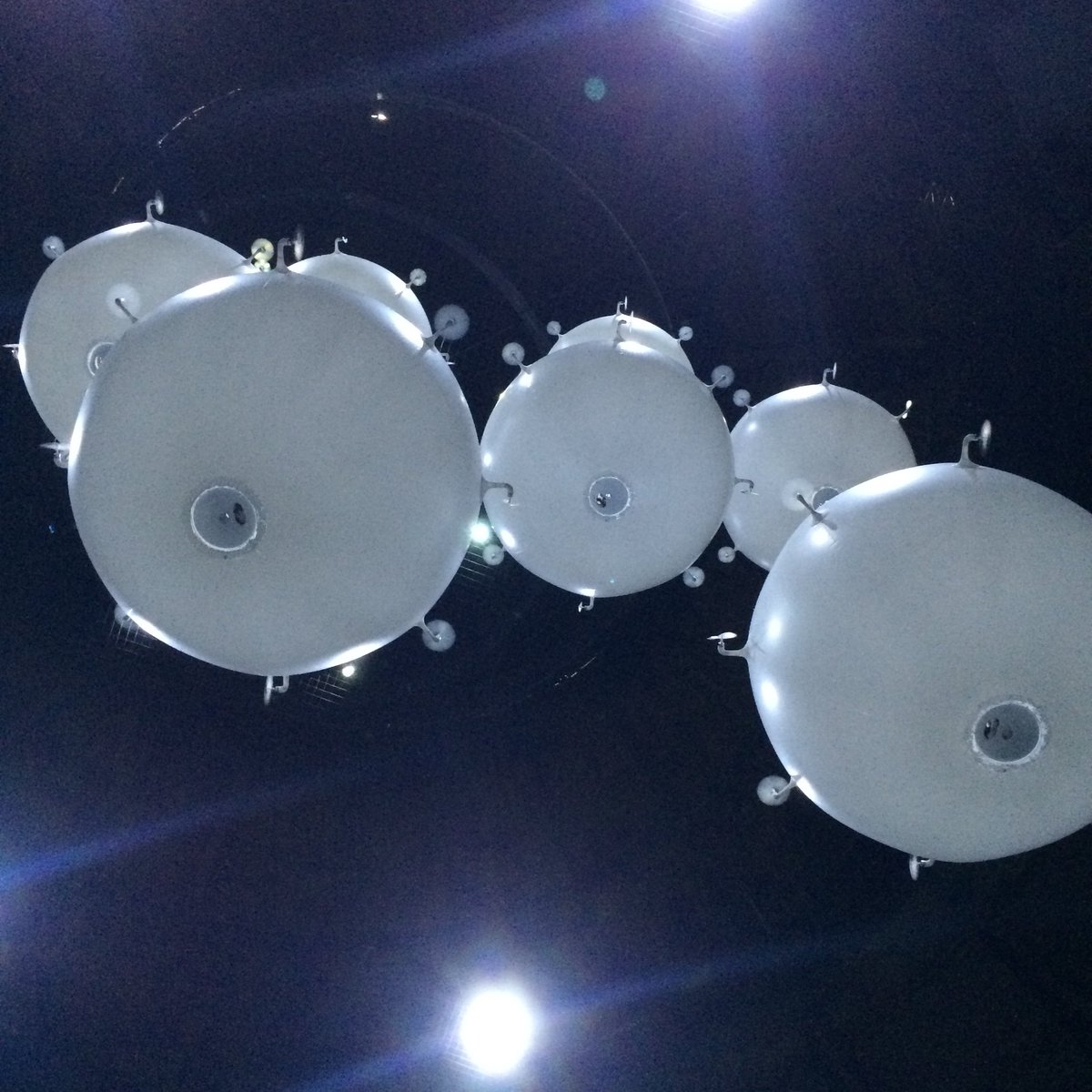 sharonfarrow01's tweet photo. Mesmerised by the orbs @RoundhouseLDN had to drag myself away! #orbs #plusminushuman #interactive #technolgy https://t.co/oIavYht4EN