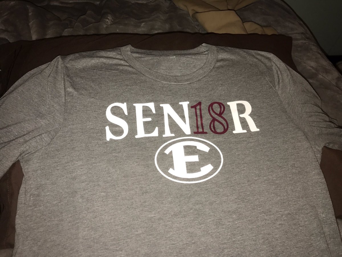 ClassOf2018_EHS's tweet photo. wassup c/o 2018! we have these shirts on sale for $20 right now. If you want one or have questions, DM me or @aemontano_! https://t.co/3TkHBNDR5Z