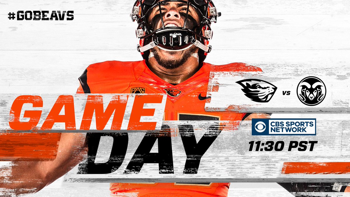 BeaverFootball's tweet photo. Rise and shine #BeaverNation, #Gameday is here! #GoBeavs https://t.co/stI1uK2wv0