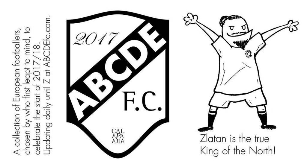 PCalavara's tweet photo. Finishing up the #soccer #alphabet with Z! #zlatan #daretozlatan #premierleague #epl #abcdefc #bundesliga #laliga … https://t.co/PJLkeKOUaS https://t.co/M6aemsQeV4
