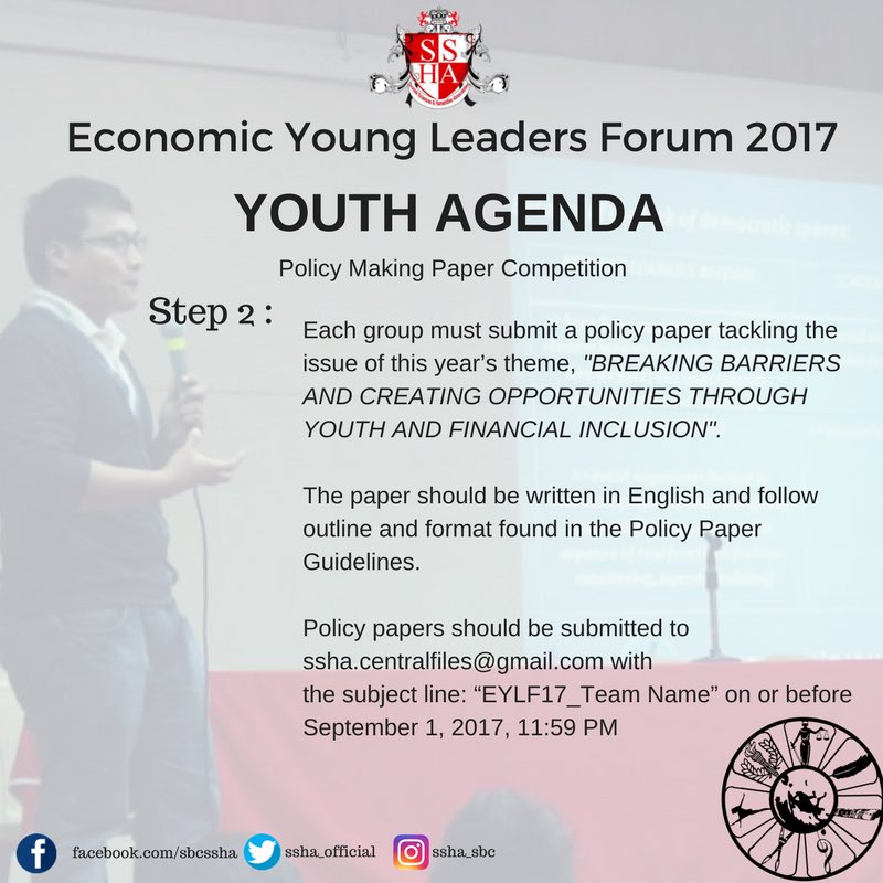 ssha_sbu's tweet photo. The 1st Economic Young Leaders Forum 2017  is now here in San Beda !!! Register and Join now !! #SSHAEndlessLeadership #BeyondSOC https://t.co/IeXy4u11ko