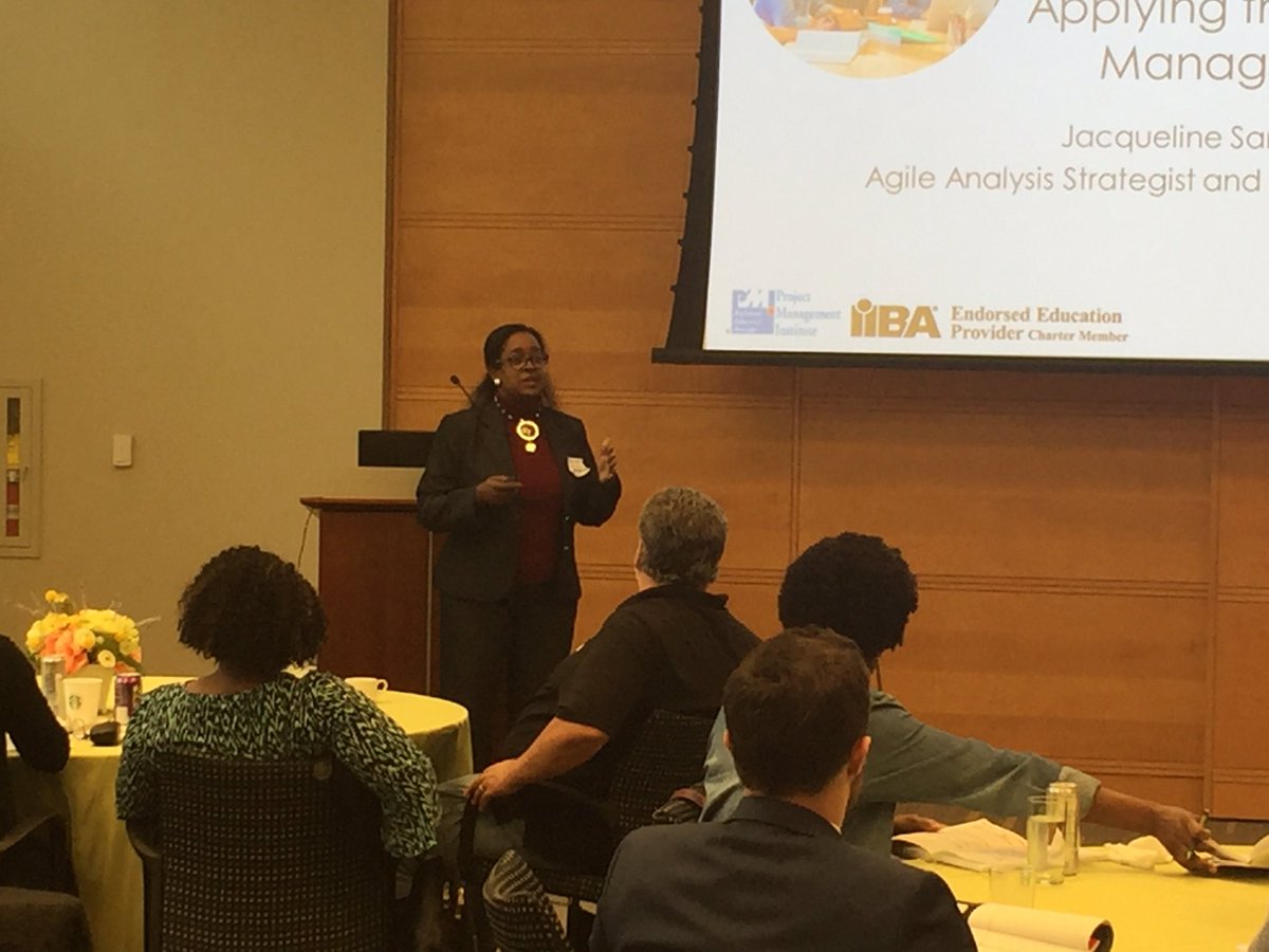 jonbab1's tweet photo. @RequirementsPro explains the value management lifecycle. #BACampATL #BAoT https://t.co/Zee5sapmgM
