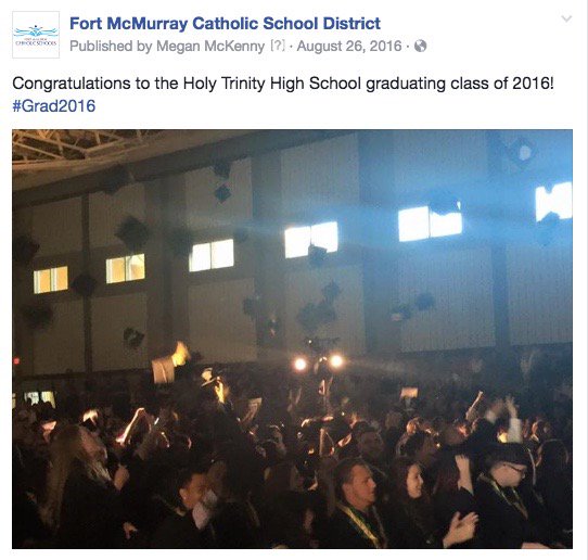 FMCSD's tweet photo. One year ago today was a beautiful day of celebration for the #FMCSD family! We celebrated #Grad2016 at home! #WeAreFMCSD #ymm #ymmfire https://t.co/Qf9lwBJfgk