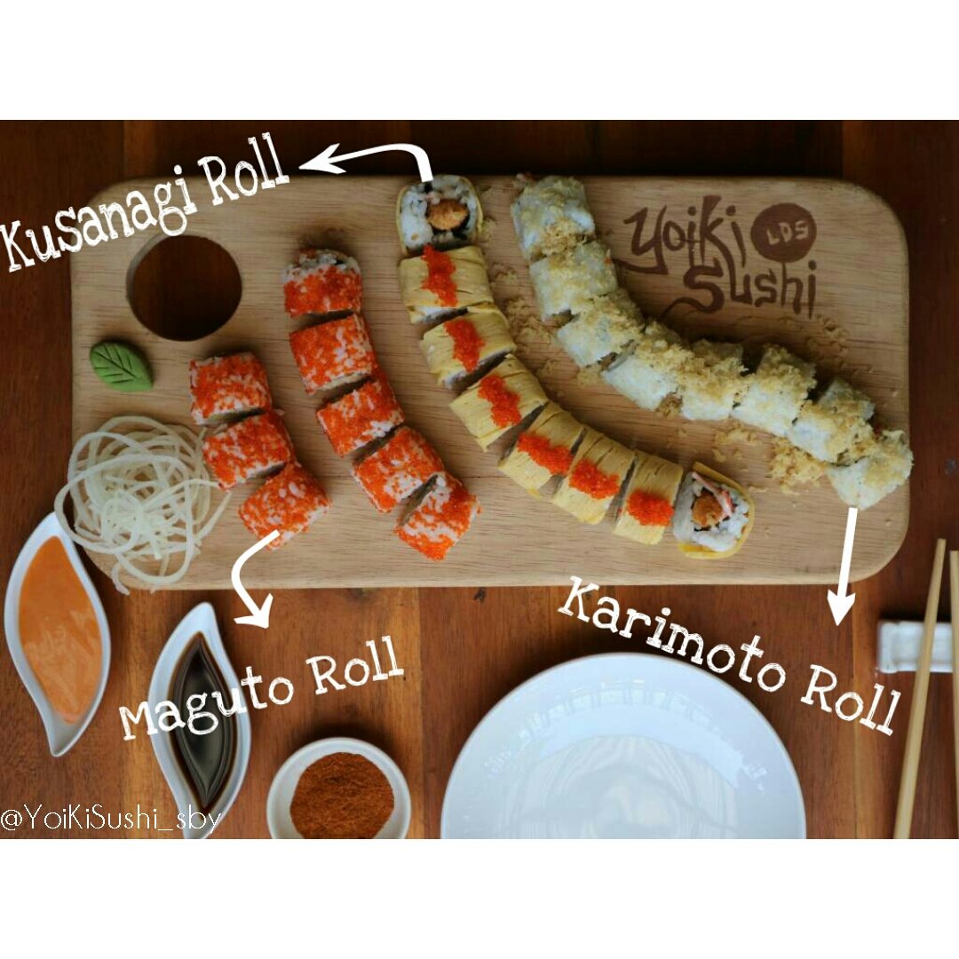 SHINPURU SET is COMING..yeeaaay.. 🎉🎆🎊🎏
3 menu baru dari @YoiKiSushi_sby, promo ini berlaku dari tgl 27/08 - 30/09.