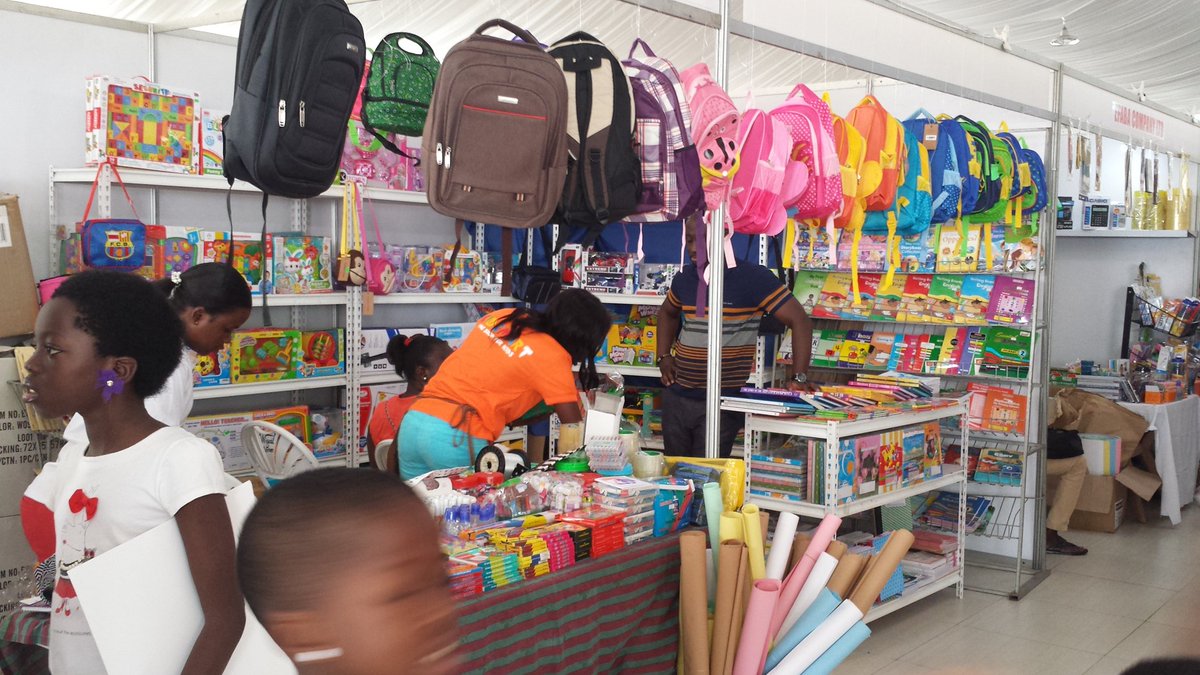 Joy997FM's tweet photo. Live from the Providence Events and Recreational center, Trade Fair.

#JoyBackToSchool https://t.co/NxL1uyBhdO