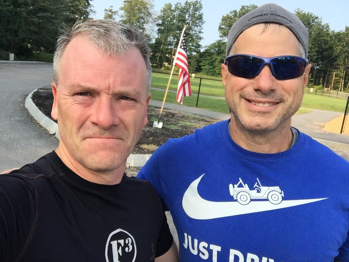 2 #HIM posted for a "Dirty" beat down. It was a balmy 48 and we got warm in a hurry. <a href="/Doug_Siegfried/">Doug Siegfried</a> on Q. <a href="/F3MustardSeeds/">F3 Mustard Seeds</a>