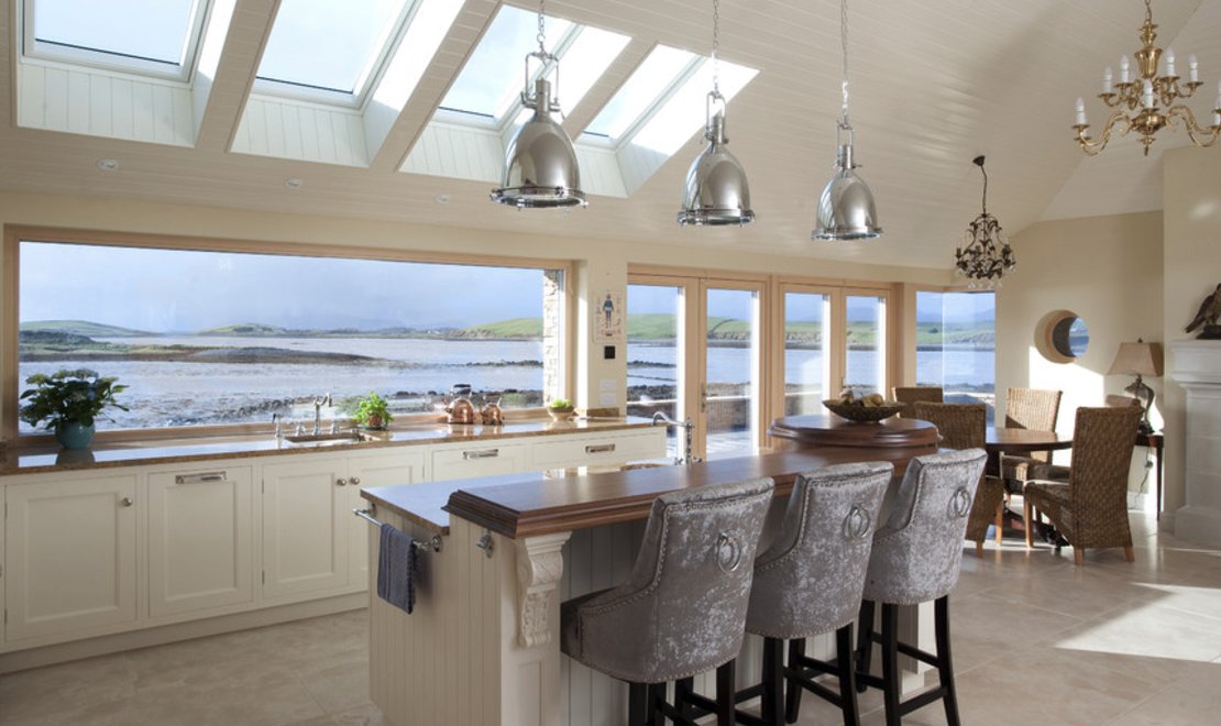 Room with a view? Let's add an open-plan kitchen and dining room, for good measure! po.st/F6pwOd