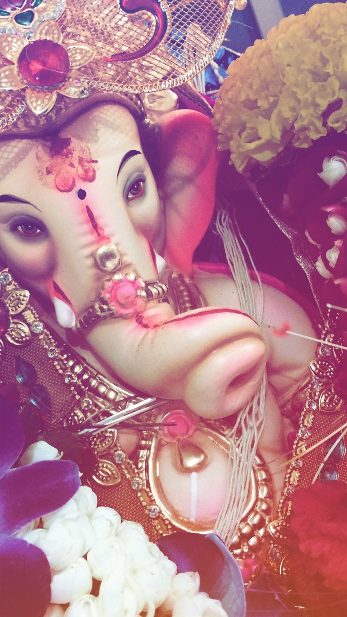ZoraShrof's tweet photo. #GaneshChaturthi 2017! https://t.co/Nj7rjwTTBj