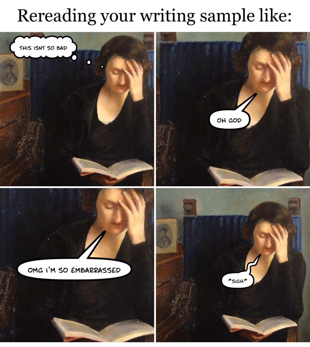 WriterMemes's tweet photo. #writer #writerproblems #writermemes #writingsample #author https://t.co/G1ac4MpWmW