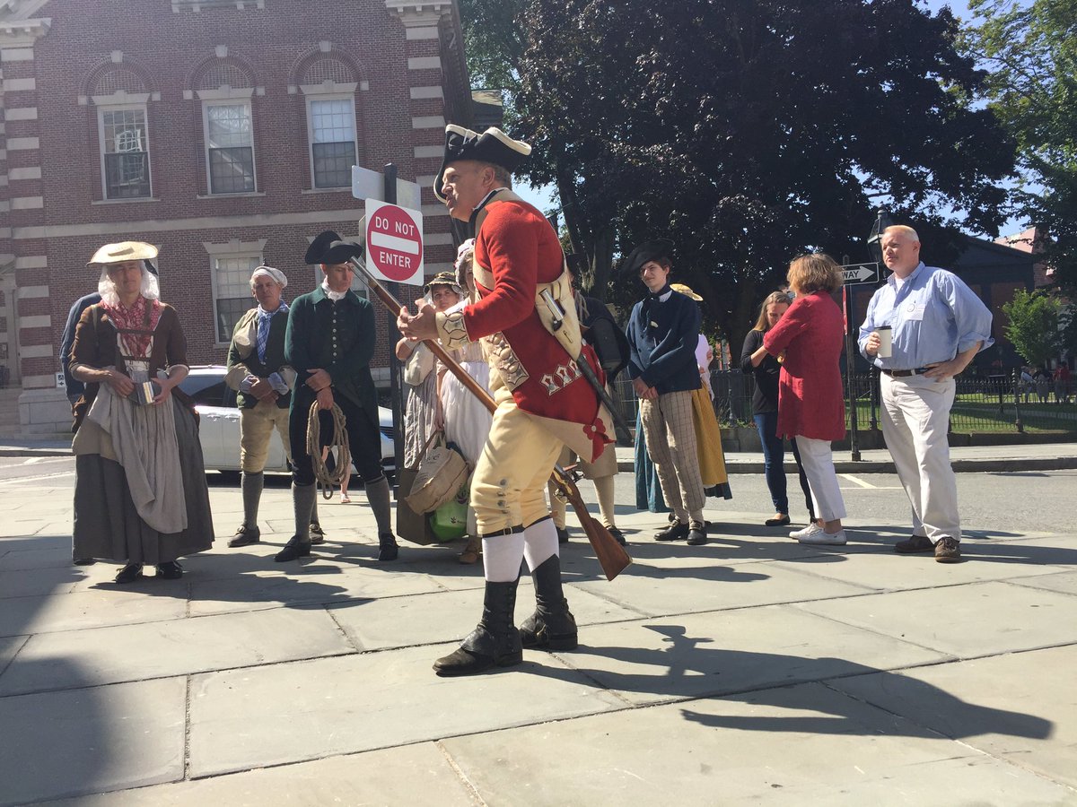 Briguyhubert's tweet photo. Preparing for #Newport1777 #historyspace event @NewportHistory https://t.co/jNkyDX6rgr