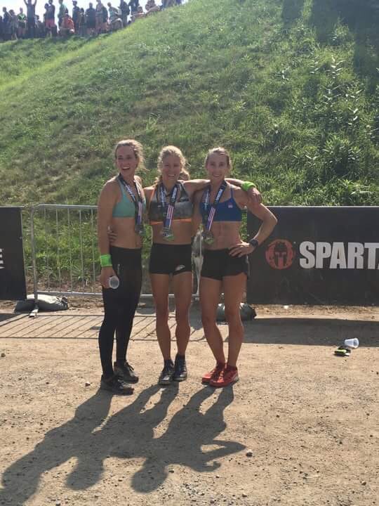 ObstacleMedia's tweet photo. Today's @SpartanRace women winners. @LindsayDWebster Rea Kobl @Nickeldm 3.1.2 https://t.co/dFk8U35teM