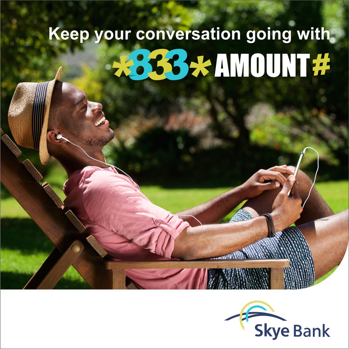 PolarisBankLtd's tweet photo. You shouldn't be airtime stranded.
Dial *833*amount# for a #QuickRecharge https://t.co/QNIhuhMCtT
