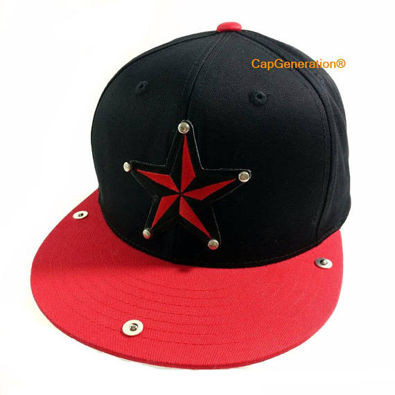 cap_generation's tweet image. Black Snap Back Baseball Cap Red Star Silver #accessories #hat @EtsyMktgTool etsy.me/2kAKj1r