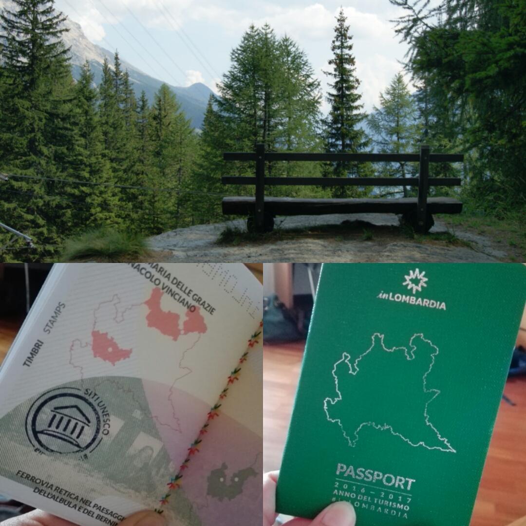 Grazie alla visita al <a href="/treninorosso/">Ferrovia retica</a>, ho potuto aggiungere un altro timbro al mio passaporto <a href="/inLOMBARDIA/">inLOMBARDIA</a>!! :-)