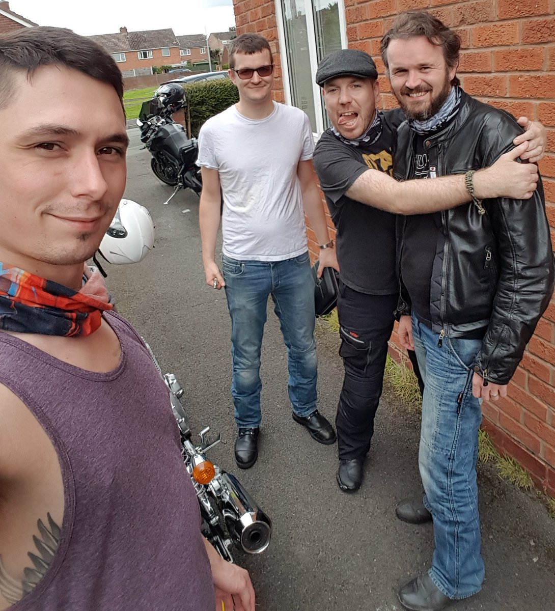 imcaldotcom's tweet photo. Team #MappedFA ready to ride down to #Silverstone #MotoGP https://t.co/OEIVmPWZEG
