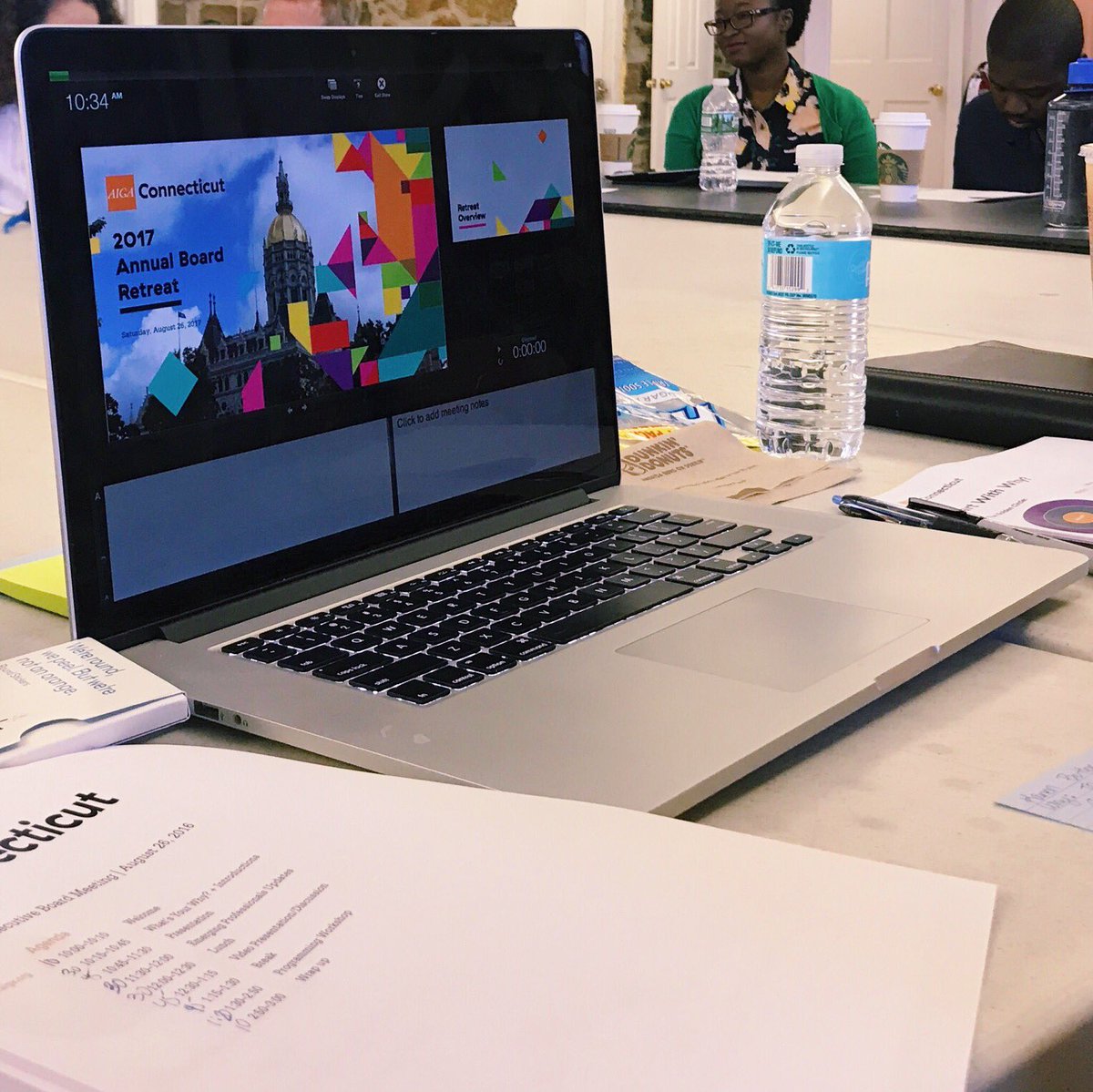 aigact's tweet photo. Our annual Lovefest is underway. Let the brainstorming begin! What do you want to see from us this year? #boardretreat #aigact #designinct https://t.co/pC64kWHffp