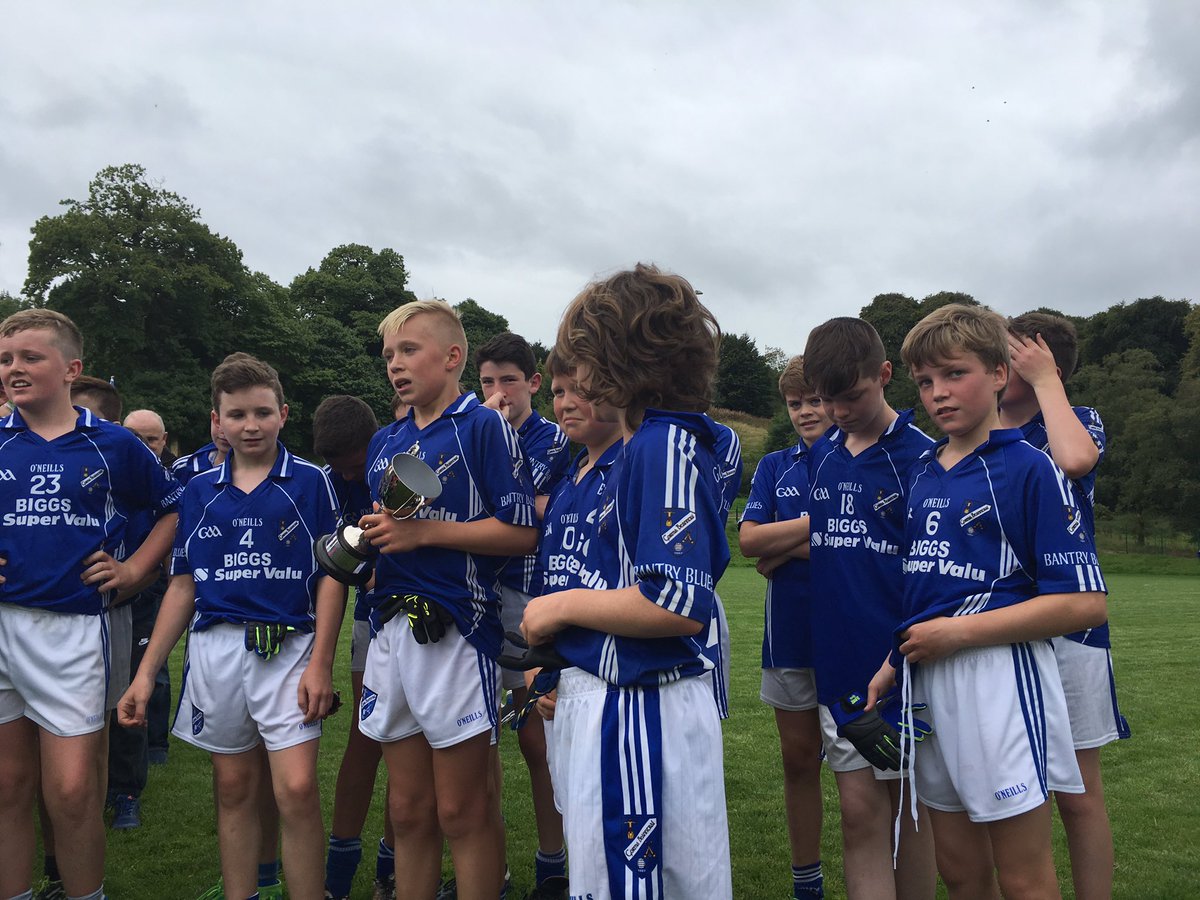 bantryblues's tweet photo. Well done young Blues on historic win for the club in its first U13 P2 League Final win @CorkGAACoaching @gda_mc #OKeeffesSuperValu https://t.co/ml8q7TR4zt