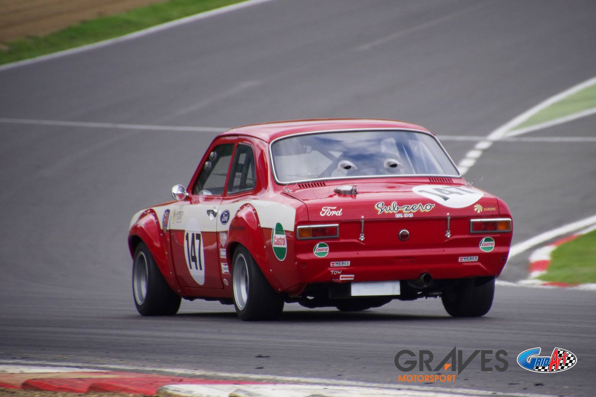 GridArt's tweet photo. @UniqueAmerican1 @project8racing @DeutscheFestBH Thanks for the on track entertainment #Ford #MK1 #Escort https://t.co/bmdQlLlst3