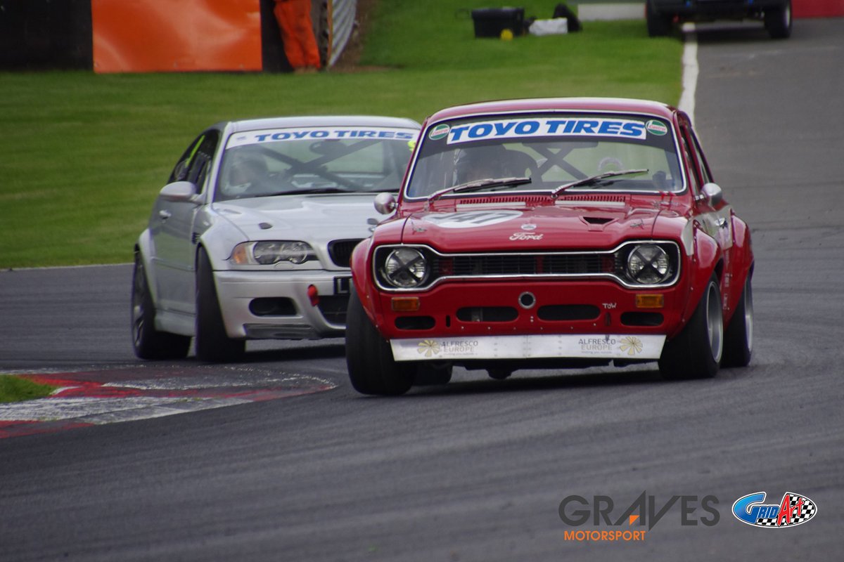 GridArt's tweet photo. @UniqueAmerican1 @project8racing @DeutscheFestBH Thanks for the on track entertainment #Ford #MK1 #Escort https://t.co/bmdQlLlst3