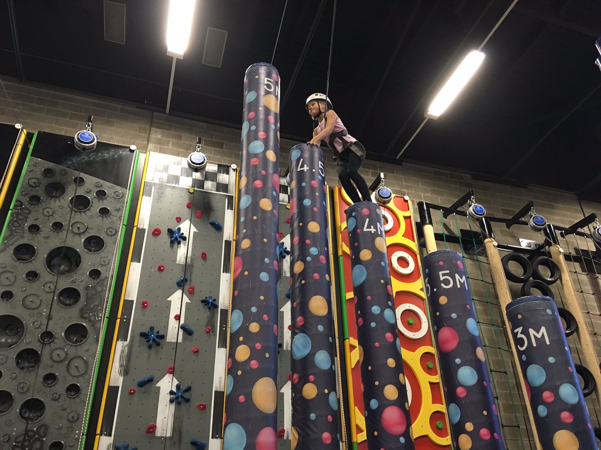 familymanc's tweet photo. Leisure centres were never this cool in my day! Tiring the monkeys out at the climbing wall and play area at Howe Bridge #weekendfun https://t.co/pxuXWG8feU