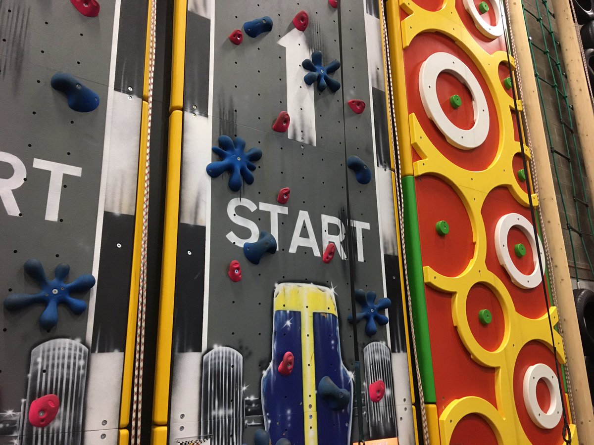 familymanc's tweet photo. Leisure centres were never this cool in my day! Tiring the monkeys out at the climbing wall and play area at Howe Bridge #weekendfun https://t.co/pxuXWG8feU