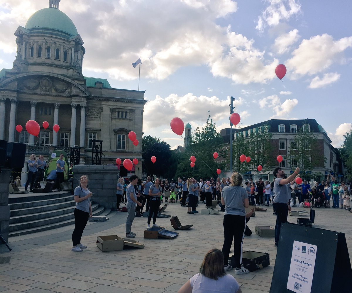 Loved #RYAE Without Borders - beautiful performances and stunning composition <a href="/HullTruck/">Hull Truck Theatre</a> <a href="/LiveTheatre/">Live Theatre</a> @DerbyTheatre