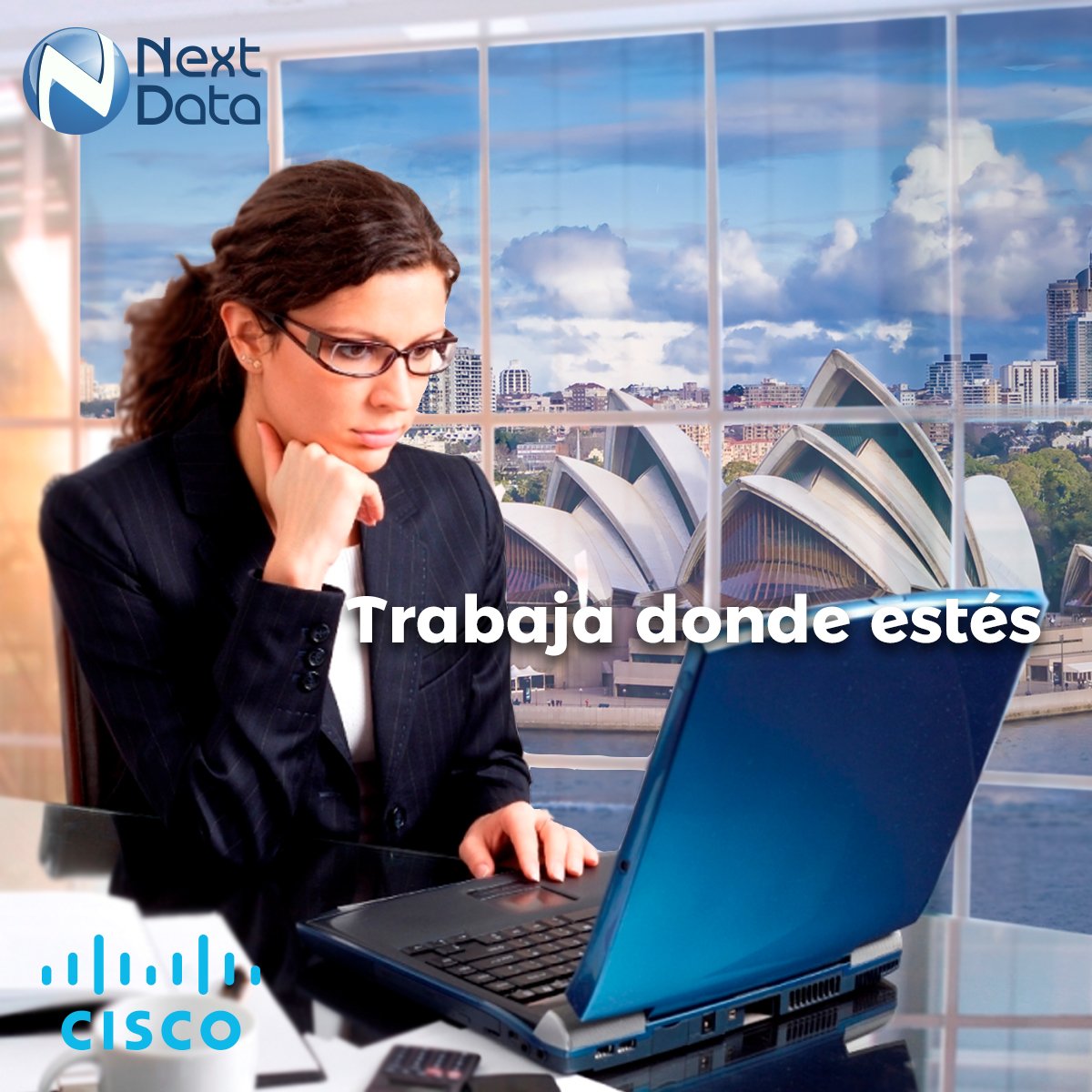 NextData's tweet photo. Conoce más sobre las soluciones que #NextData tiene para mantenerte en contacto con tu equipo de trabajo en donde quiera que estén. https://t.co/Qux1q2FFyp