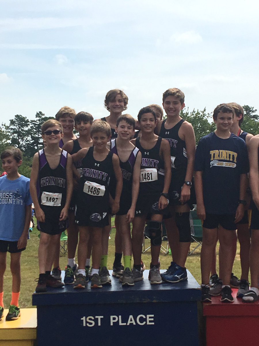 TCSAthletics1's tweet photo. Congrats to our MS Boys Cross Country team for 1st Place today at the Konos Meet!! @CowetaScore @ryan_tipton @NTHSports https://t.co/ddYKIJU08W