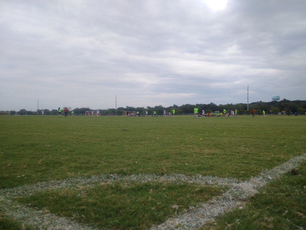 10am Games are underway; cool weather with Harvey looming, slight "opponent" adjustments 2 schedule coming soon for Sunday but nothing major